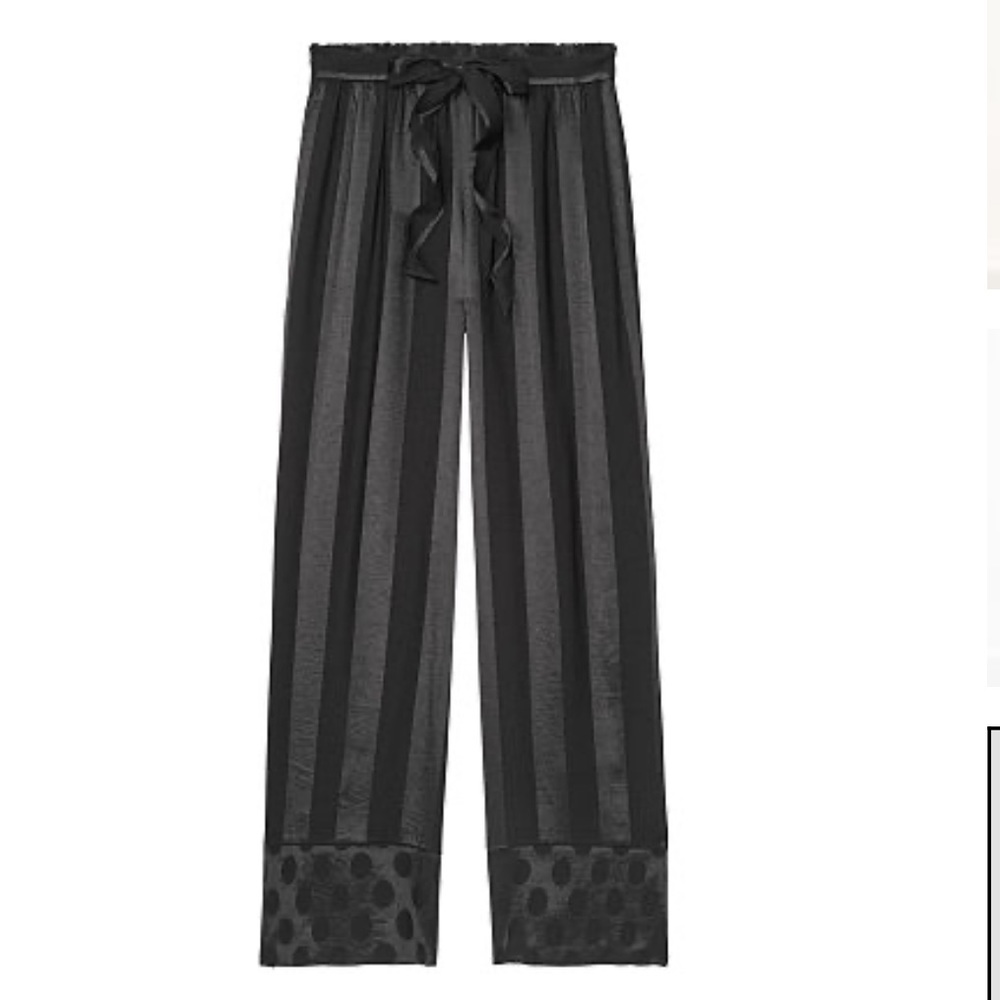 Victoria’s Secret NWT Striped Satin PJ Pant